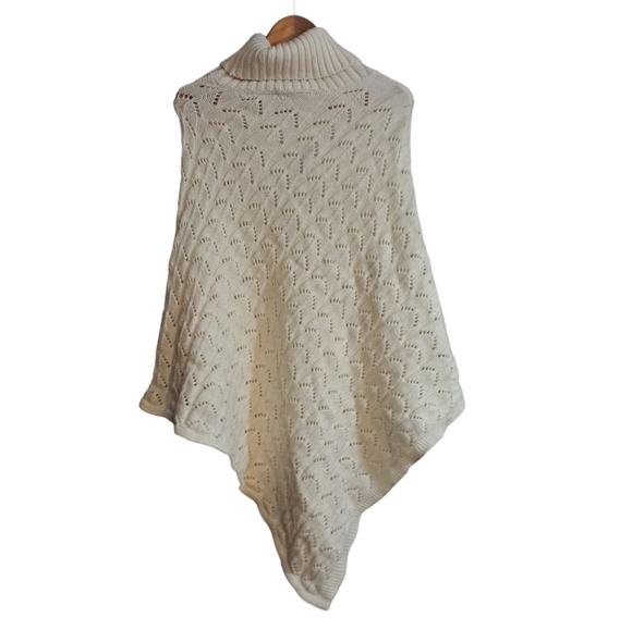 BCBCMAXAZRIA Knit Turtleneck Shawl - Picture 2 of 8